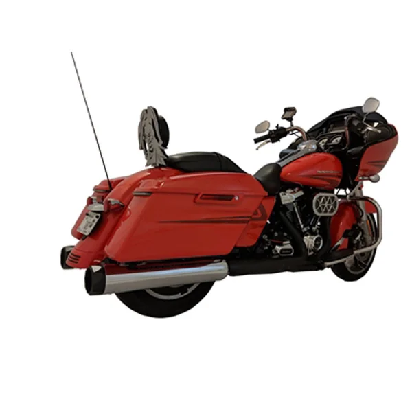 TAB Performance 4.5" B.A.M. Stick Slip-On Mufflers for 2017-2026 Harley Touring - Chrome