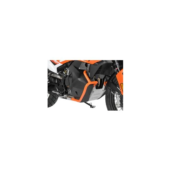 Tank crash bar stainless steel, orange for KTM 890 Adventure/ 890 Adventure R/ 790 Adventure/ 790 Adventure R (-2022)