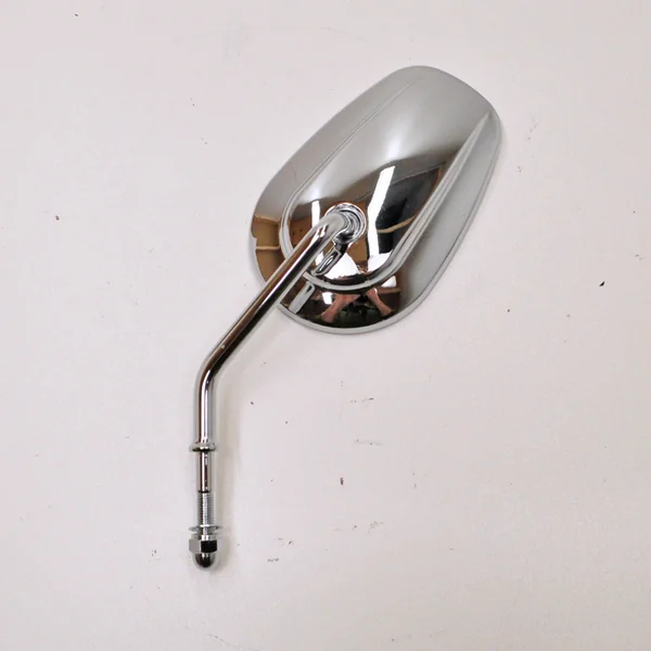 Tapered Mirrors (OEM Style) w/ Short Stems and Convex Mirrors - Chrome - Sold As a Pair - Fits All Harley Davidson Models - Image 8