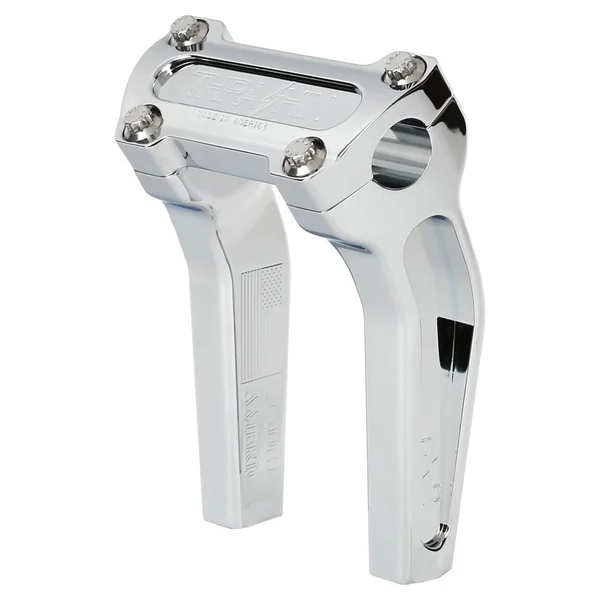 Thrashin Supply 6.5" Pullback Handlebar Risers - Chrome