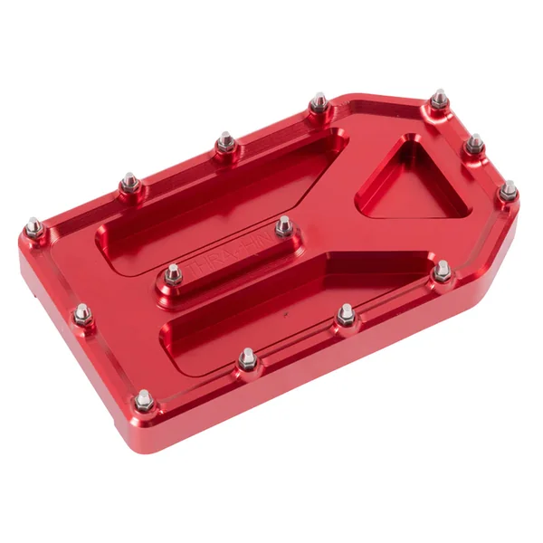 Thrashin Supply Aggressor Brake Pedal for OEM Bagger Brake Arm - Red