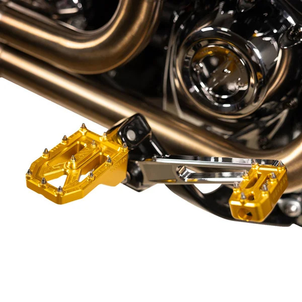 Thrashin Supply Aggressor Foot Pegs for Harley - Gold - Image 5