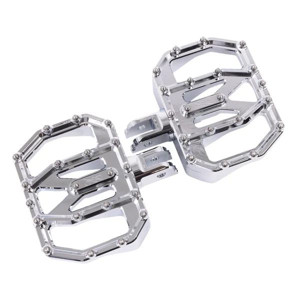 Thrashin Supply Aggressor Mini Floorboards for 2018-2023 Harley Softail - Chrome