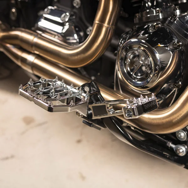 Thrashin Supply Aggressor Mini Floorboards for Harley - Chrome - Image 7