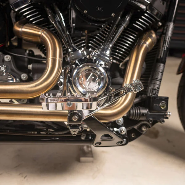 Thrashin Supply Aggressor Mini Floorboards for Harley - Chrome - Image 8