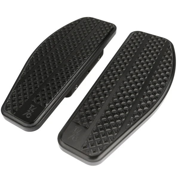 Thrashin Supply Bagger Passenger Floorboards for Harley - Black