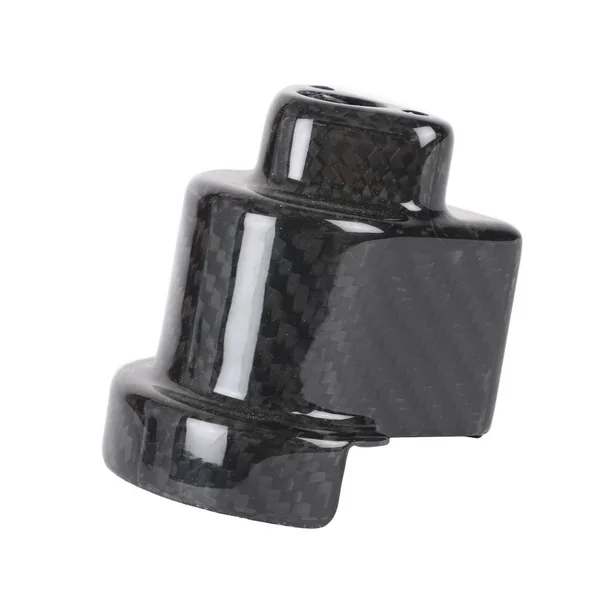 Thrashin Supply Carbon Fiber OEM Lock Cover for TSC Top Tree - Gloss Twill Weave - Image 2