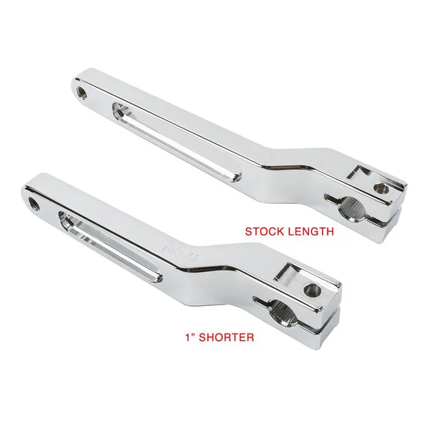 Thrashin Supply Chrome Stock Length Billet Shift Lever for Harley Touring & FXR - Image 4