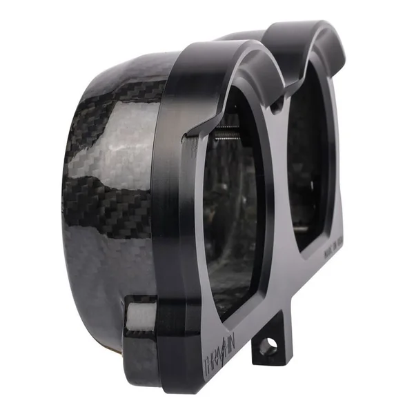 Thrashin Supply Gauge Relocation for 2014-2022 Harley Road Glide - Black - Image 6