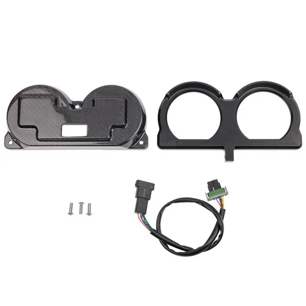 Thrashin Supply Gauge Relocation for 2014-2022 Harley Road Glide - Black - Image 7