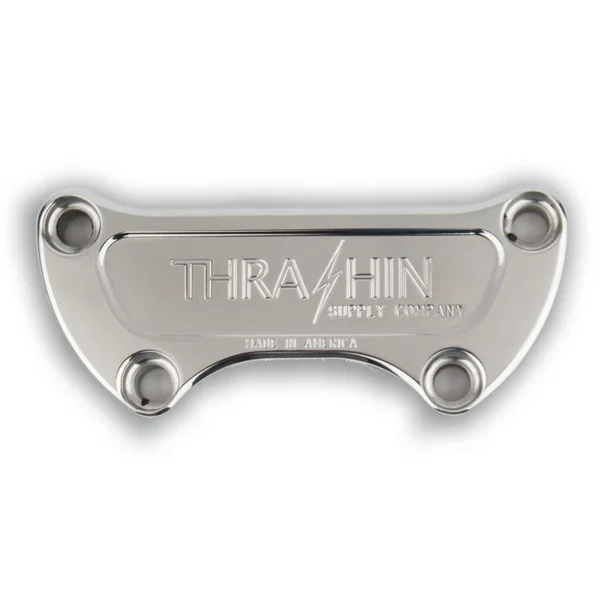 Thrashin Supply Handlebar Top Clamp for Harley - Polished