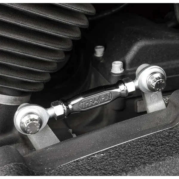 Thrashin Supply Mid Control Shift Linkage for Harley Dyna/Softails - Chrome - Image 2