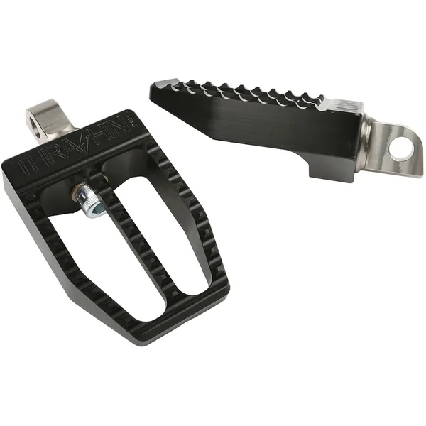 Thrashin Supply Militant Foot Pegs for Harley - Black