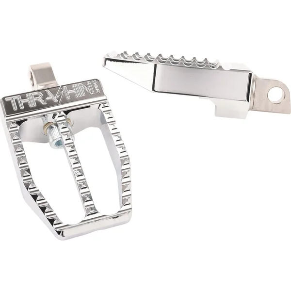 Thrashin Supply Militant Foot Pegs for Harley - Chrome