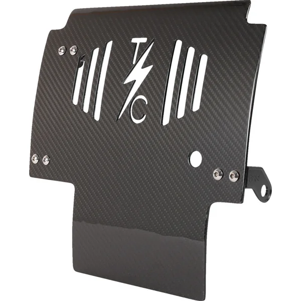 Thrashin Supply Skid Plate for 2024-2025 Harley Touring - Woven Carbon