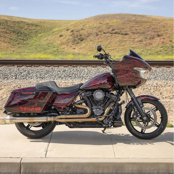 Thrashin x Saddlemen Step Up Tuck N Roll Seat for 2024-2025 Harley Touring - Black - Image 2