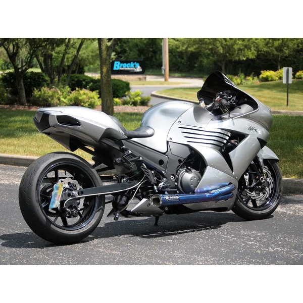 *TiWinder Blue Full System w/ 18" Muffler Street Baffle ZX-14/R (06-25)
