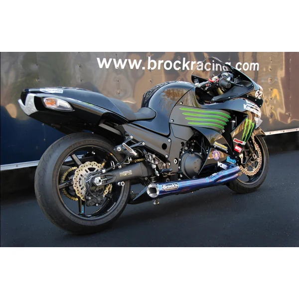 *TiWinder Blue Full System w/ 18" Muffler Street Baffle ZX-14/R (06-25) - Image 9