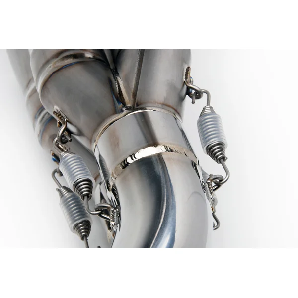 TiWinder Polished Full System w/ 18" Muffler Race Baffle Suzuki Hayabusa (99-26) - Image 2