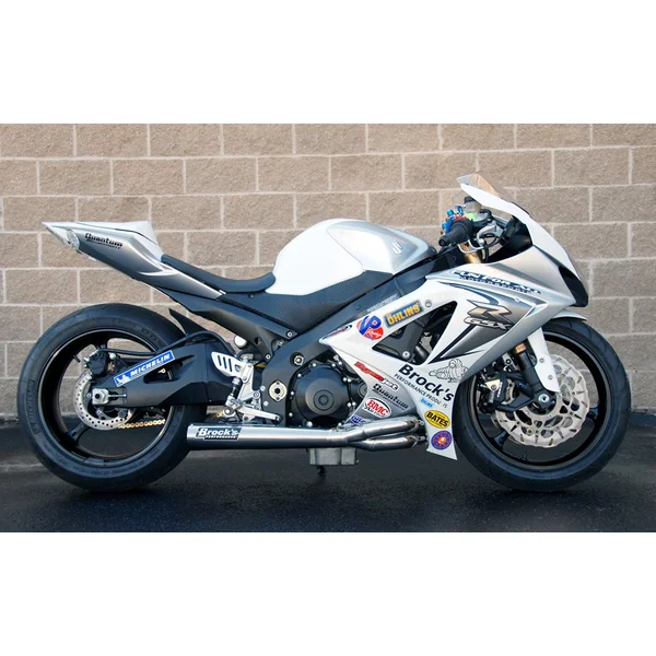 TiWinder Polished Full System w/ 18" Muffler Street Baffle GSX-R1000 (07-08) - Image 2