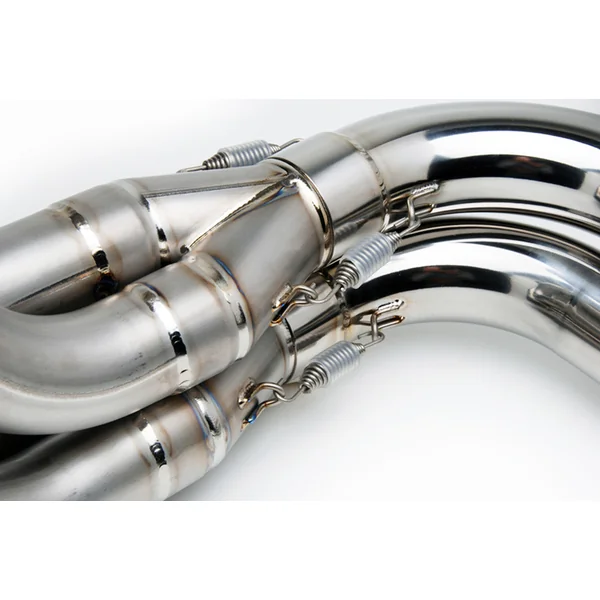 TiWinder Polished Full System w/ 18" Muffler Street Baffle Suzuki Hayabusa (99-26) - Image 8