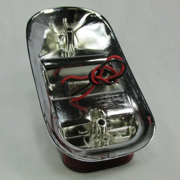 Tombstone Vintage Tail Light with License Plate Tag Mount - 1947-1954 Harley Davidson Style, Replaces HD PT# 68003-47T - Image 12