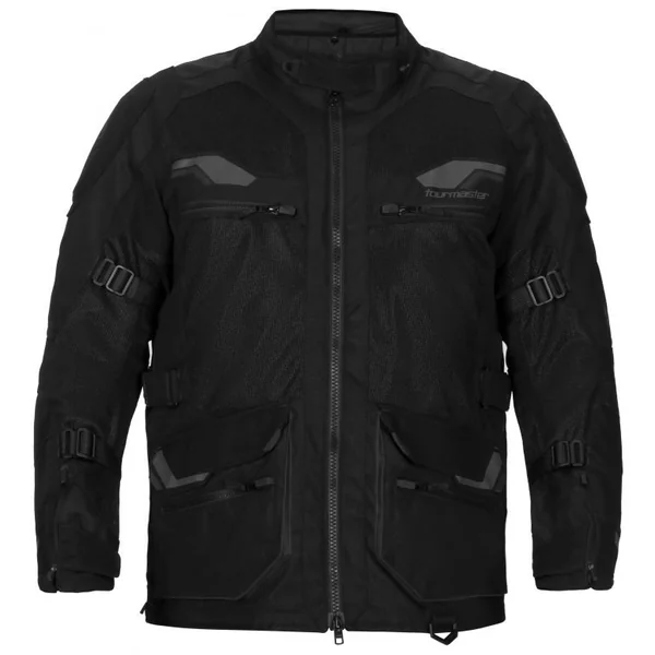 Tour Master Horizon Line Ridgecrest Black/Black Jacket with Mesh Panels