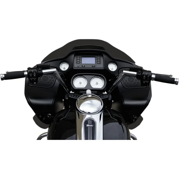 Trask 1-1/4" V-Line Handlebars for 2015-2017 Harley Road Glide - Chrome - Image 3