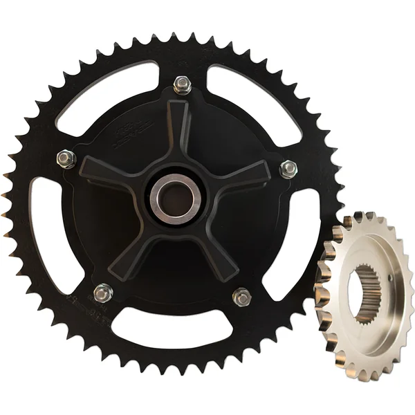 TRASK 530 Chain Drive Conversion Kit 54-Tooth for 2009-2023 Harley FLHT/FLHX/FLTR/FLHR Touring Models with Cush Drive TM-2901 - Made in USA