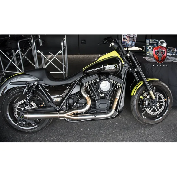 Trask Assault 2-Into-1 Exhaust for Harley FXR