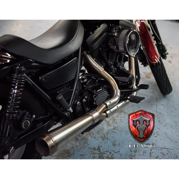 Trask Assault 2-Into-1 Exhaust for Harley FXR - Image 2