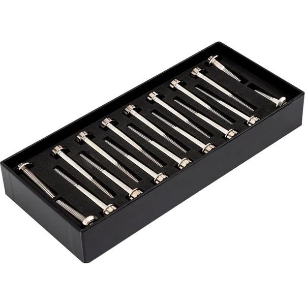 Trask Bitchin' Bolts M8 Crankcase 12-Point Bolt Kit