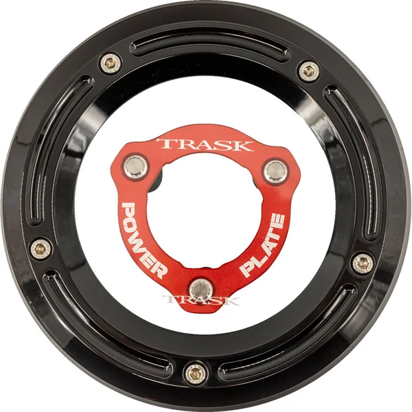 Trask Derby Cover Power Plate Combo Kit for 2017-2025 Harley Touring - Black - Image 2