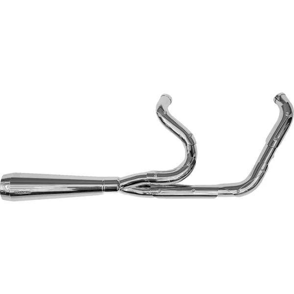 Trask Straight Assault 2-Into-1 Exhaust for 2007-2016 Harley Touring