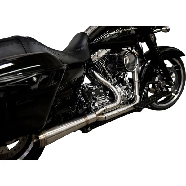 Trask Straight Assault 2-Into-1 Exhaust for 2007-2016 Harley Touring - Image 2