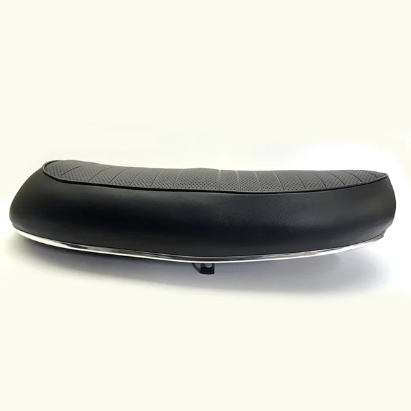 Triumph Bonneville T100 T120 T150 Seat 1968-74 with Grab Rail holes - Image 2