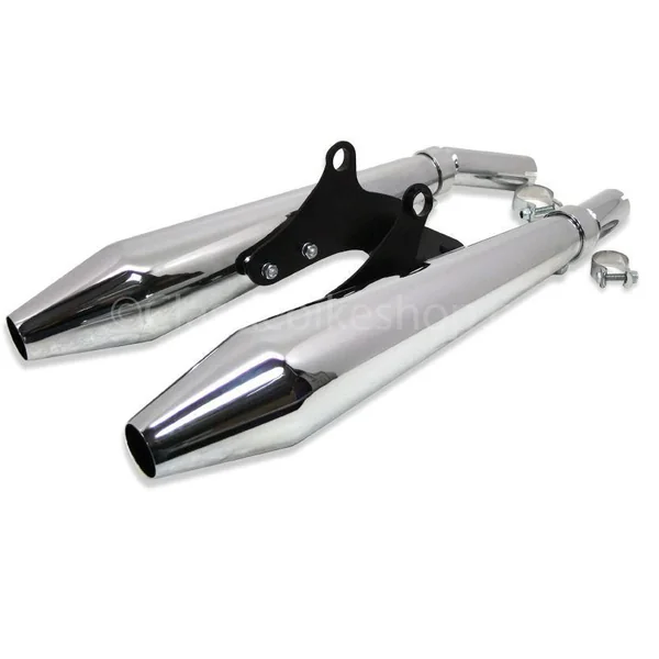 Triumph Hinckley T100 Bonneville Peashooter Silencer Kit