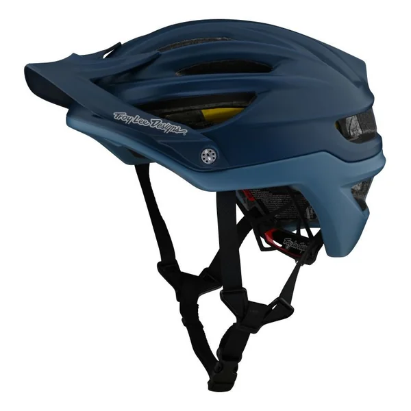 Troy Lee Designs A2 MIPS Decoy Bicycle Helmet - Smokey Blue