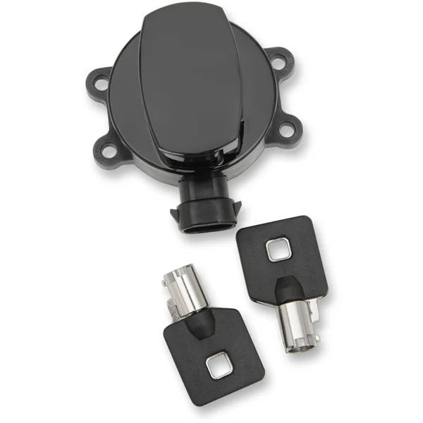 Twin Power Ignition Switch for 2011-2017 Harley Dyna & Softail - Black