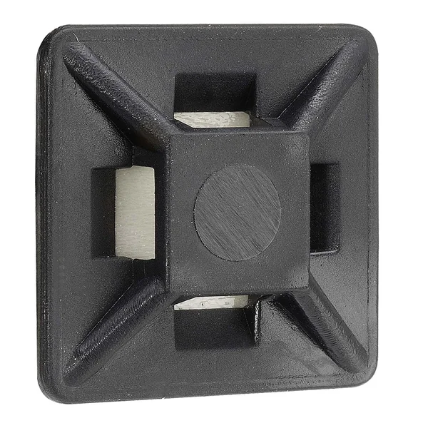 Ultima Cable Tie Mounts 9/8″ x 9/8″ – Black, UV Weather Resistant - Image 2