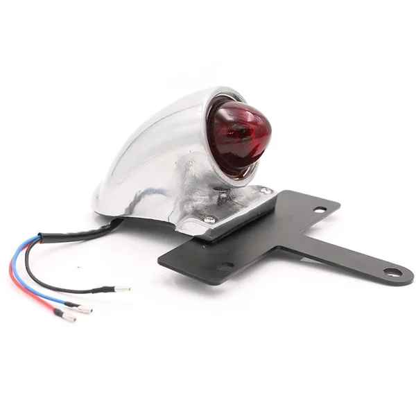 Universal Sparto Tail Light With Number Plate Bracket in Alloy Housing - Image 2