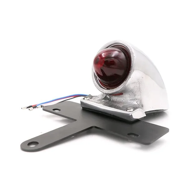 Universal Sparto Tail Light With Number Plate Bracket in Alloy Housing - Image 3