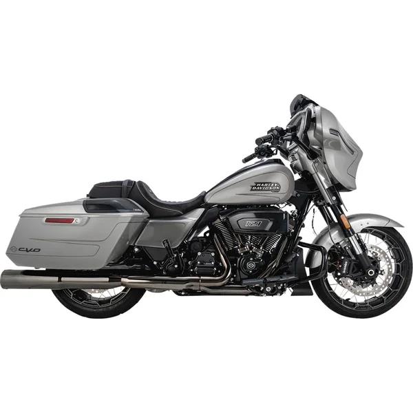 Vance & Hines 4.5" Hi-Output Slip-On Mufflers for 2017-2024 Harley Touring - Dark Chrome