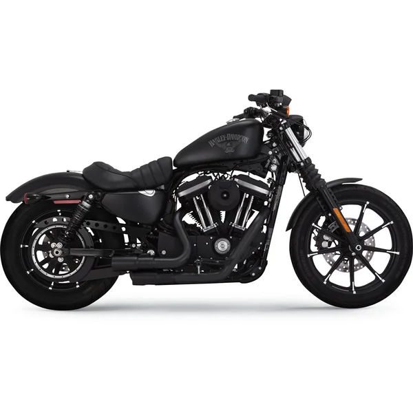 Vance & Hines Mini Grenades 2-2 PCX Exhaust for 2014-2022 Harley Sportster - Black