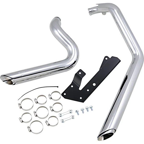 Vance & Hines® Shortshots Staggered Chrome 2-into-2 Exhaust System for 2004-2013 Harley-Davidson Sportster XL Models, with Hardware and Baffles - Made in U.S.A. - 17219 - Image 8