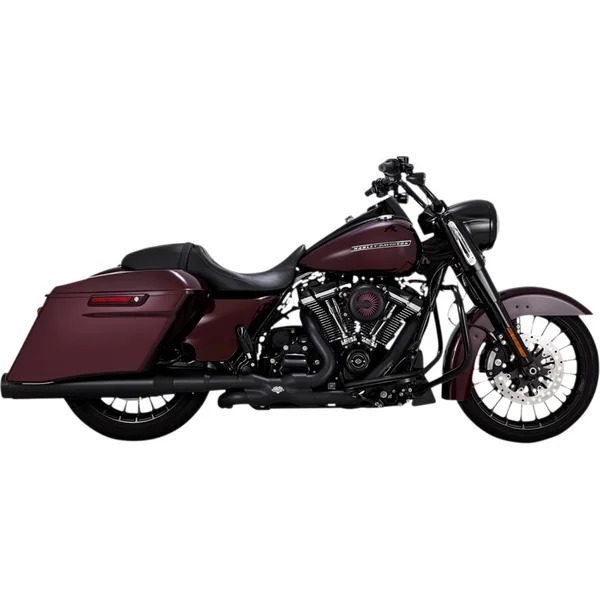 Vance & Hines Torquer 450 Slip-On Mufflers for 2017-2022 Harley Touring - Black - Image 2