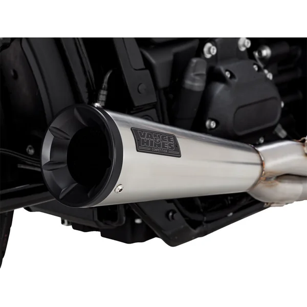 Vance & Hines Upsweep PCX 2-1 Exhaust for 2018-2024 Harley Softail - Stainless - Image 3
