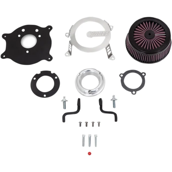 Vance & Hines VO2 Cage Fighter Air Intake Kit For 2008-2017 Harley Twin Cam Electronic Throttle - Image 2