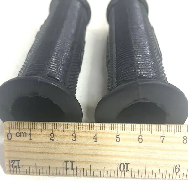 Velocette short Handlebar Grips Logo Embossed A220 - Image 2