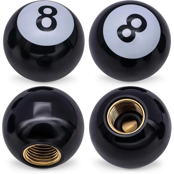 Victory 8 Ball Valve Stem Cap Set 2